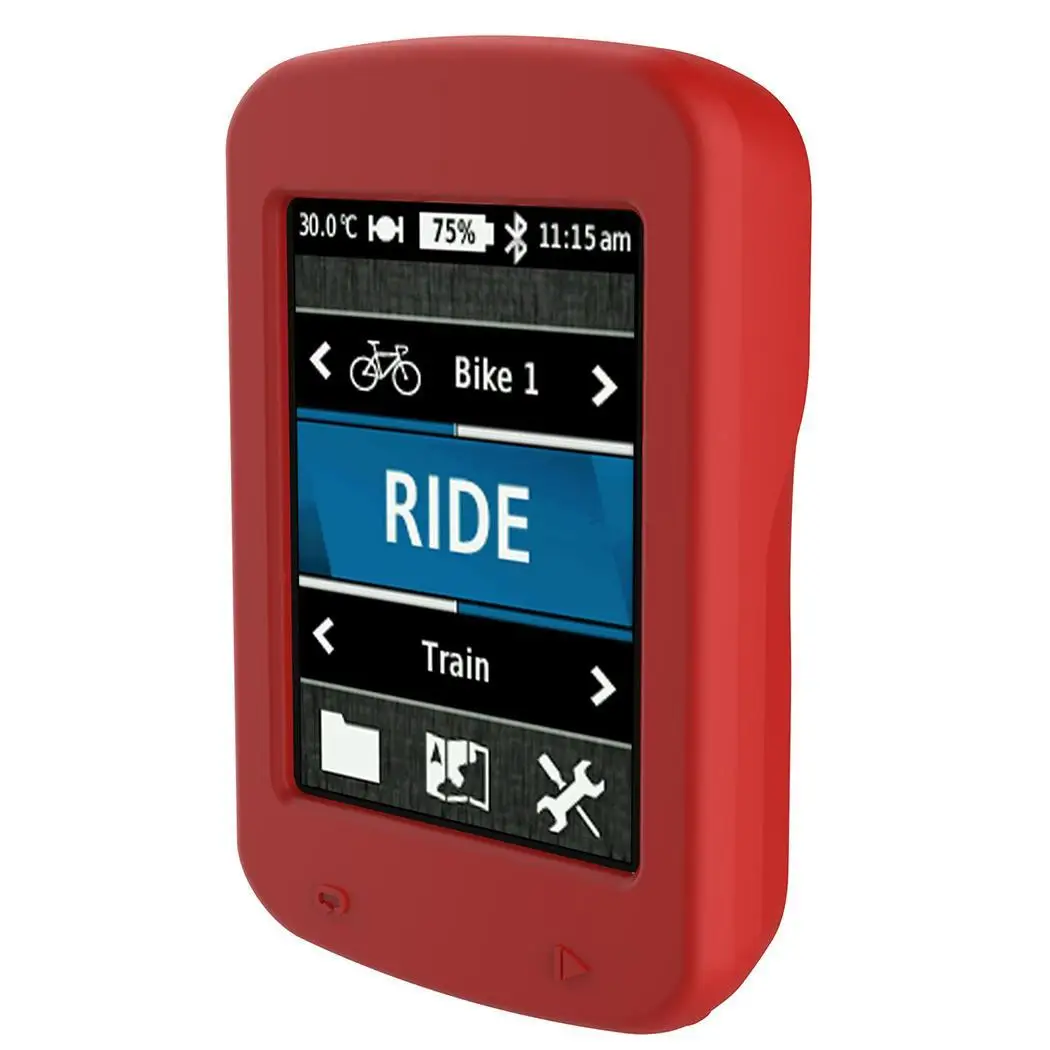 10 видов цветов Мягкий защитный силиконовый резиновый чехол для Garmin Edge 820 Cycling