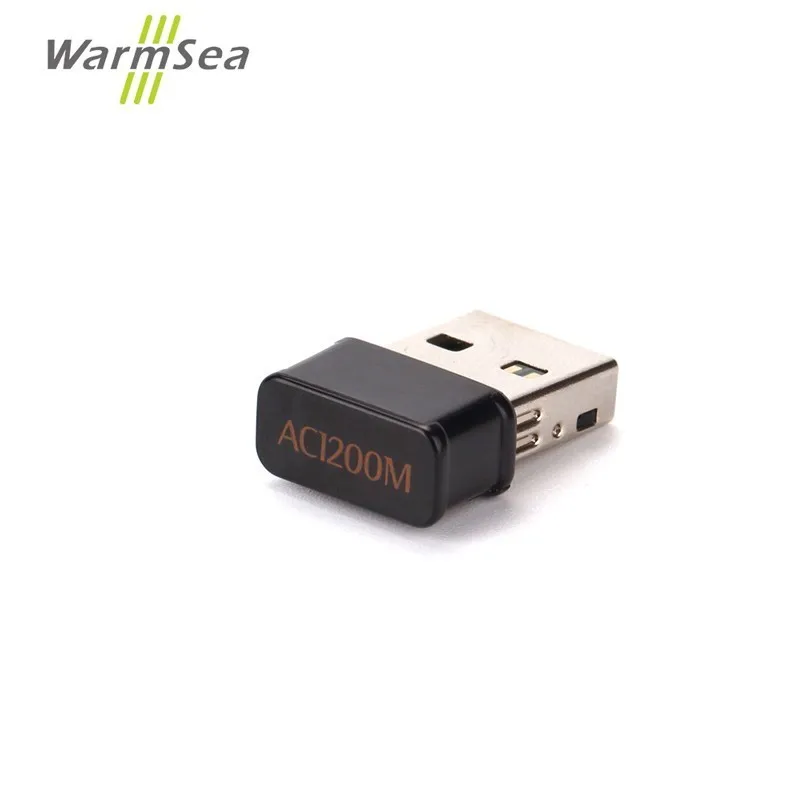 USB беспроводной адаптер Wi Fi 1200 Мбит/с сетевая карта двухдиапазонный 2 4 ГГц/5 ГГц