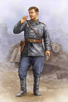 

Trumpeter 00702 1/16 Scale Soviet Army Tank Crew Vol.2 Soldier Static Model TH06671-SMT2