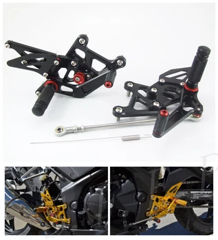 

CNC Adjustable Rearsets Foot Pegs Rear Set For HONDA CBR250R 2011-2012-2013