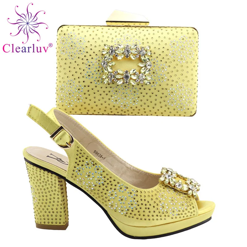 

New Fashion Italian Shoes with Matching Bags for Wedding Italy Nigerian Shoes and Matching Bags Woman Italian Shoes and Bags Set