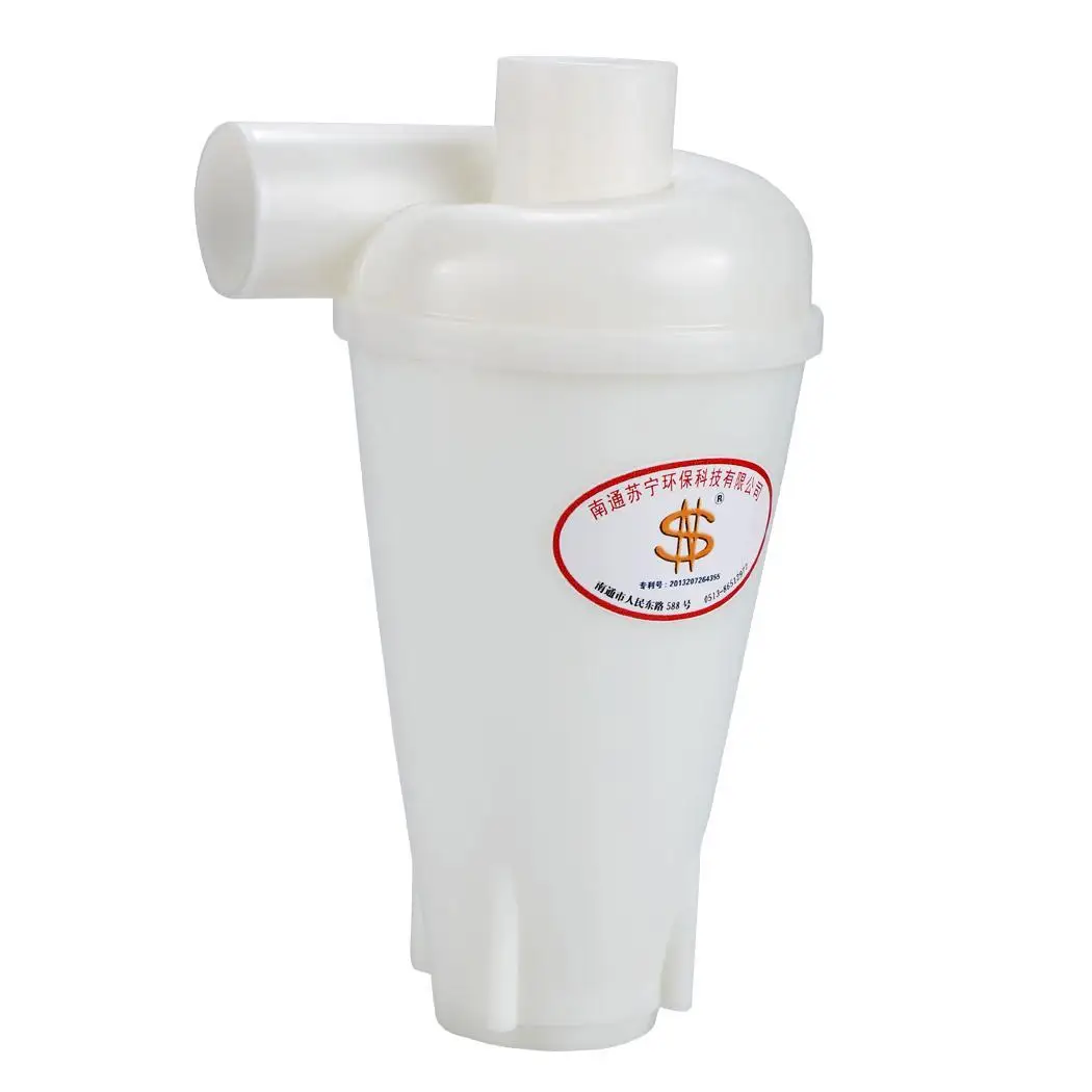 

Plastic White Cyclone Dust Collector Filter for Vacuums Dust Extractors Separator