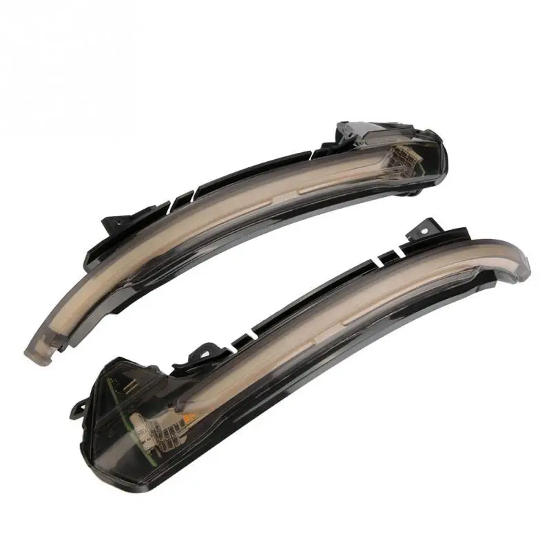 

1 Pair LED Flowing Rearview Mirror Turn Signal Light for Audi A6 C7 2012 2013 2014 2015 2016 2017 2018 Smoked Car Styling