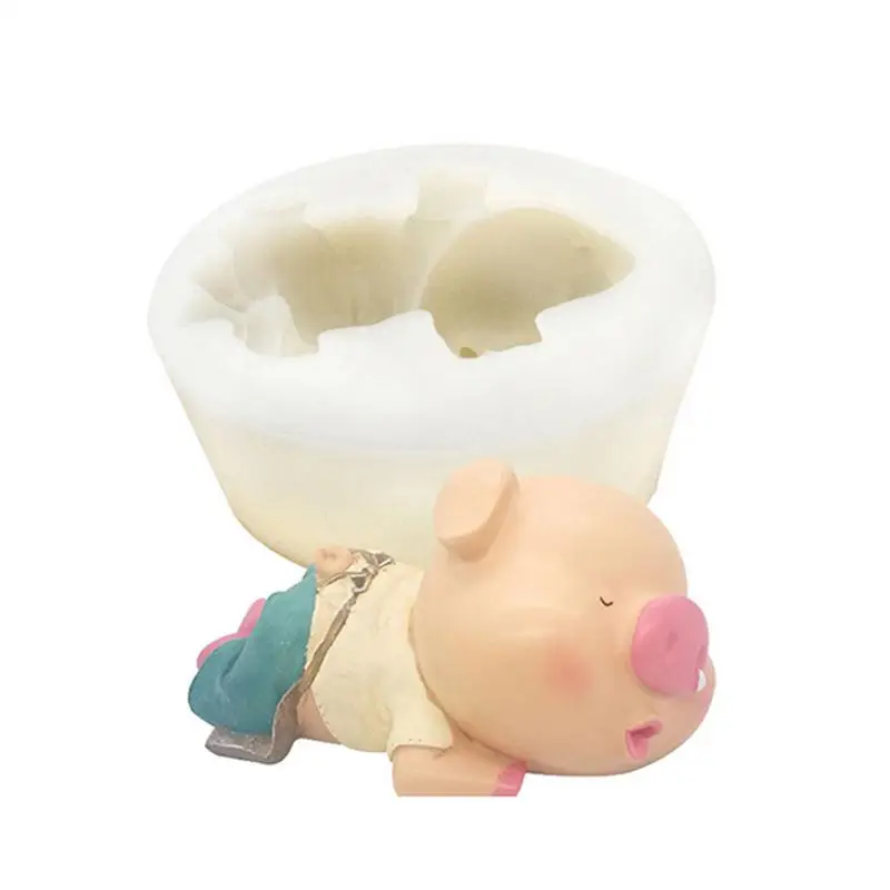 

3D Stereo Mousse Small Pig Shape Silicone Mold Cake Chocolate Decorating Handicraft Diy Silicone Molds For Soap