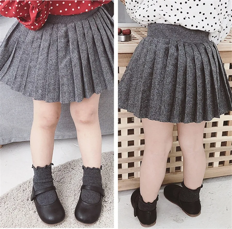 2 3 4 5 6 Y Baby Girl Skirt Toddler Fashion Pleated Skirt For Dance For