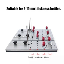 Стеклянная бутылка резак толщина резки 2-10 мм алюминиевый сплав лучше резка Управление создать стеклянные скульптуры Ловцы