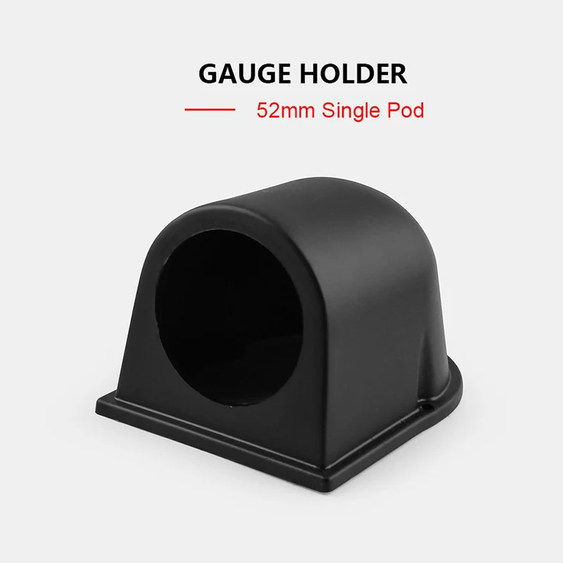 

High Performance Single hole diameter 52MM universal ABS plastic oil fuel pressure guage holder vehicle auto adapter part device