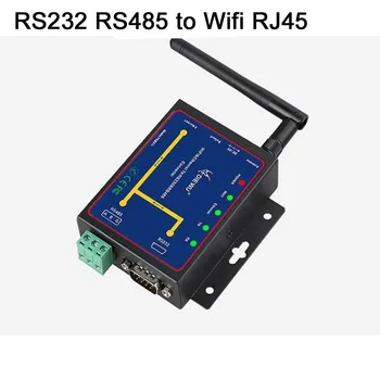 

Wifi&Ethernet To RS232&RS485 WIFI Serial device Server converter Module support TCP/UDP/IP P2P