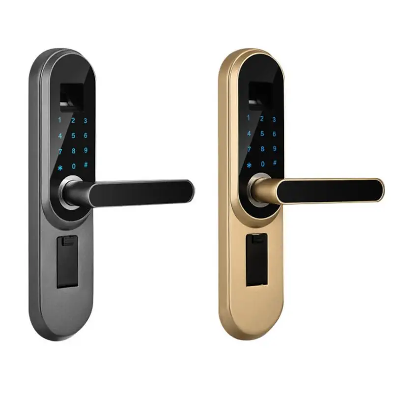 

Intelligent Indoor Door Password Lock Wooden Door Fingerprint Lock Household Anti-Theft Touch-Screen Smart Fingerprint Door Lock