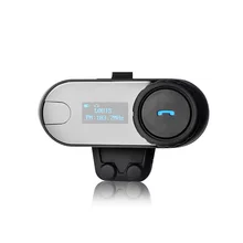 FreedConn TCOM-SC Bluetooth Motorcycle Interphone Headset Helmet Intercom LCD Screen With FM Radio + Soft Earpiece ohanee new version bluetooth motorcycle interphone headset helmet intercom lcd screen with fm radio soft earpiece
