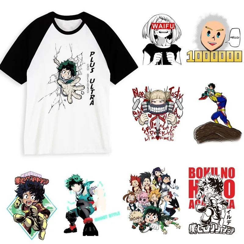 

Boku No Hero Academia anime T shirt My Hero Academia T-Shirt izuku midoriya boy tshirt For Man/woman male my hero academy
