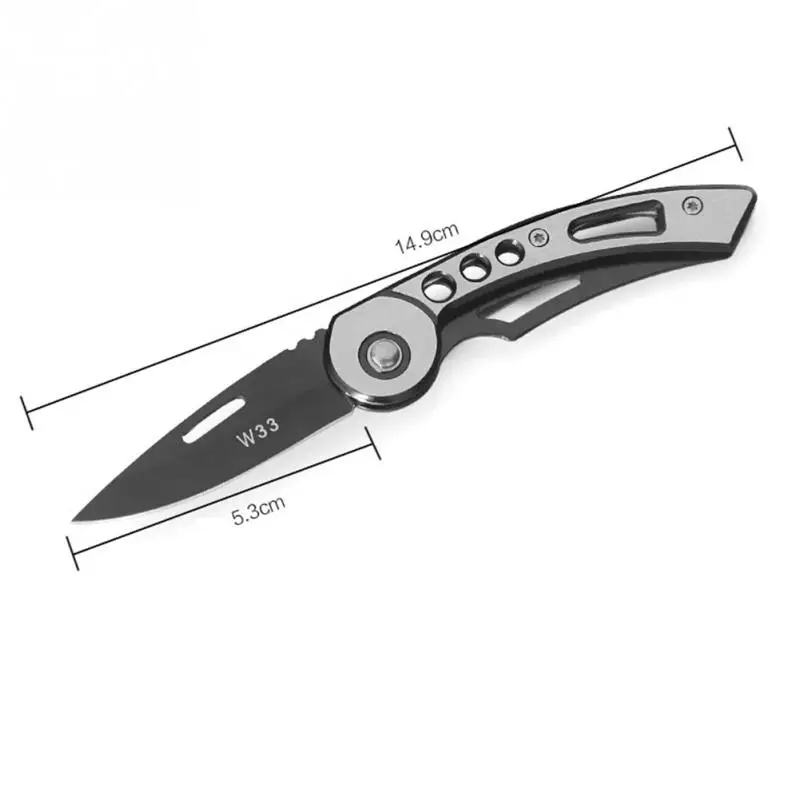 

Outdoor Folding Knife Camping Hiking Practical Multifunctional Stainless Steel Small Foldable Knife Outdoor Tool