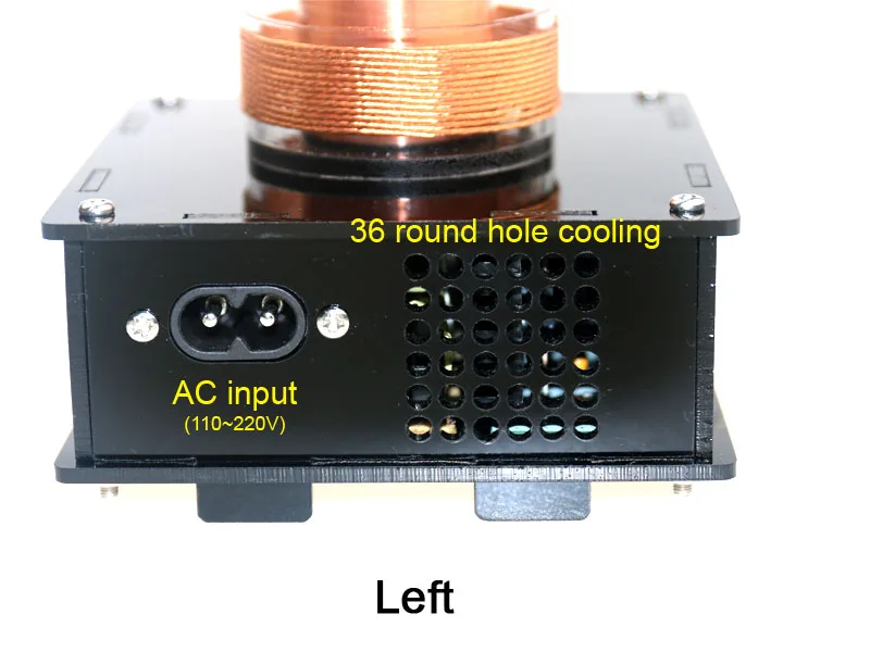 Koop 2019 Nieuwe muziek Tesla Coil Draadloze Transmissie, Tesla Coil, Muziek plasma luidspreker, elektronische diy kit Afgewerkt