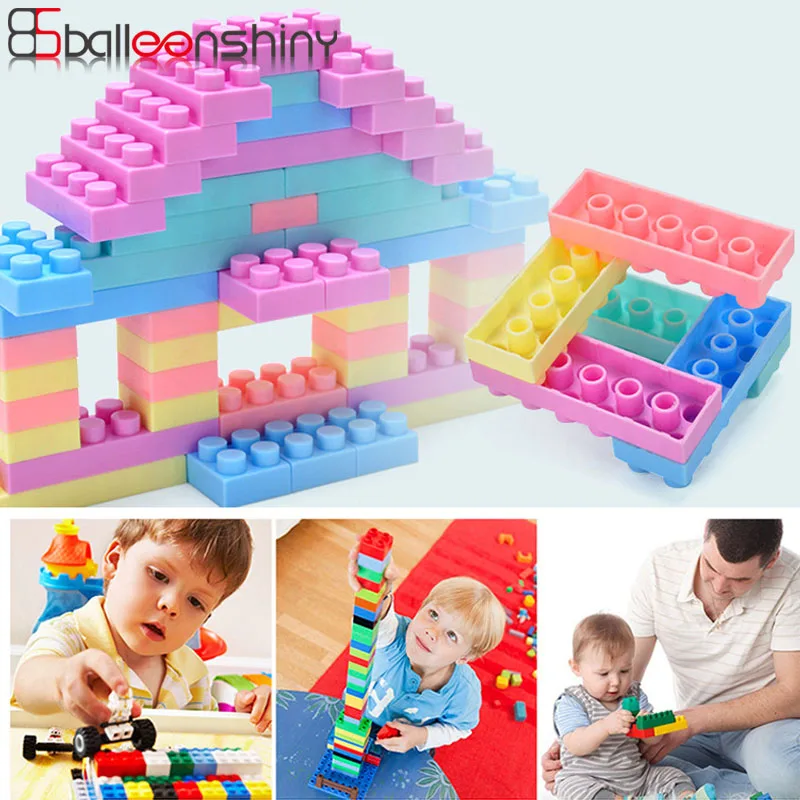 

Balleenshiny Building Blocks Bricks Kids Creative DIY Toys Figures for Compatible All Brands Blocks Girl Kids Birthday Gift
