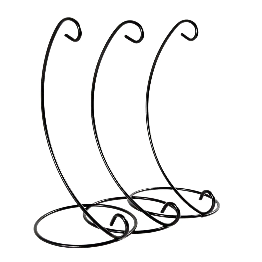 

Hot Sale Ornament Display Stand, 3 Pack Iron Hanging Stand Rack Holder for Hanging Glass Globe Air Plant Terrarium, Witch Ball