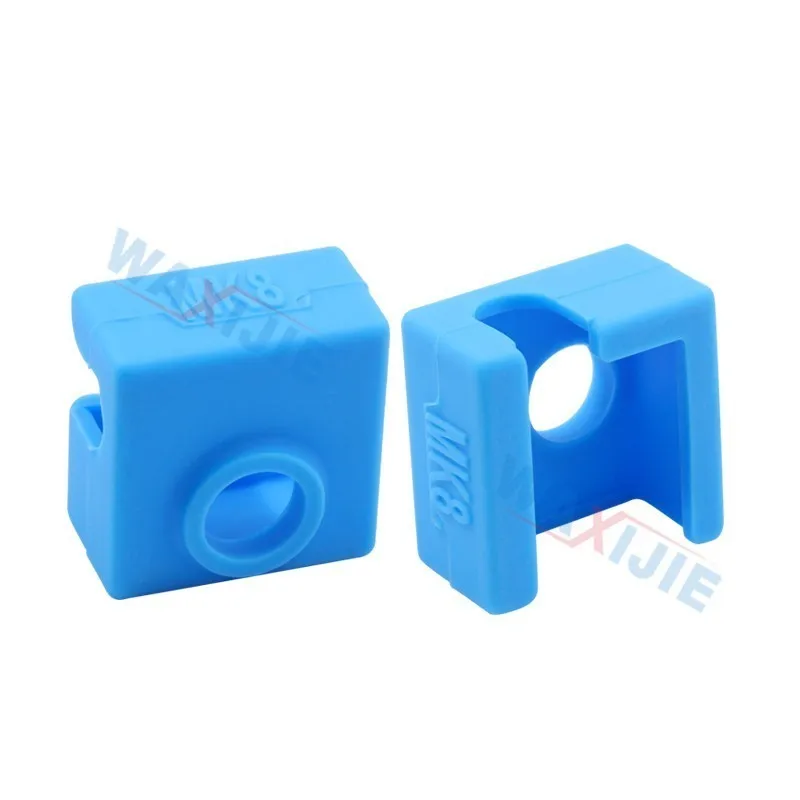 

Blue Silicone Case mk7/mk8 Heated Block Heat-resistant Silica gel Adiabatic Protective Silicone Cover 3D Printer Parts