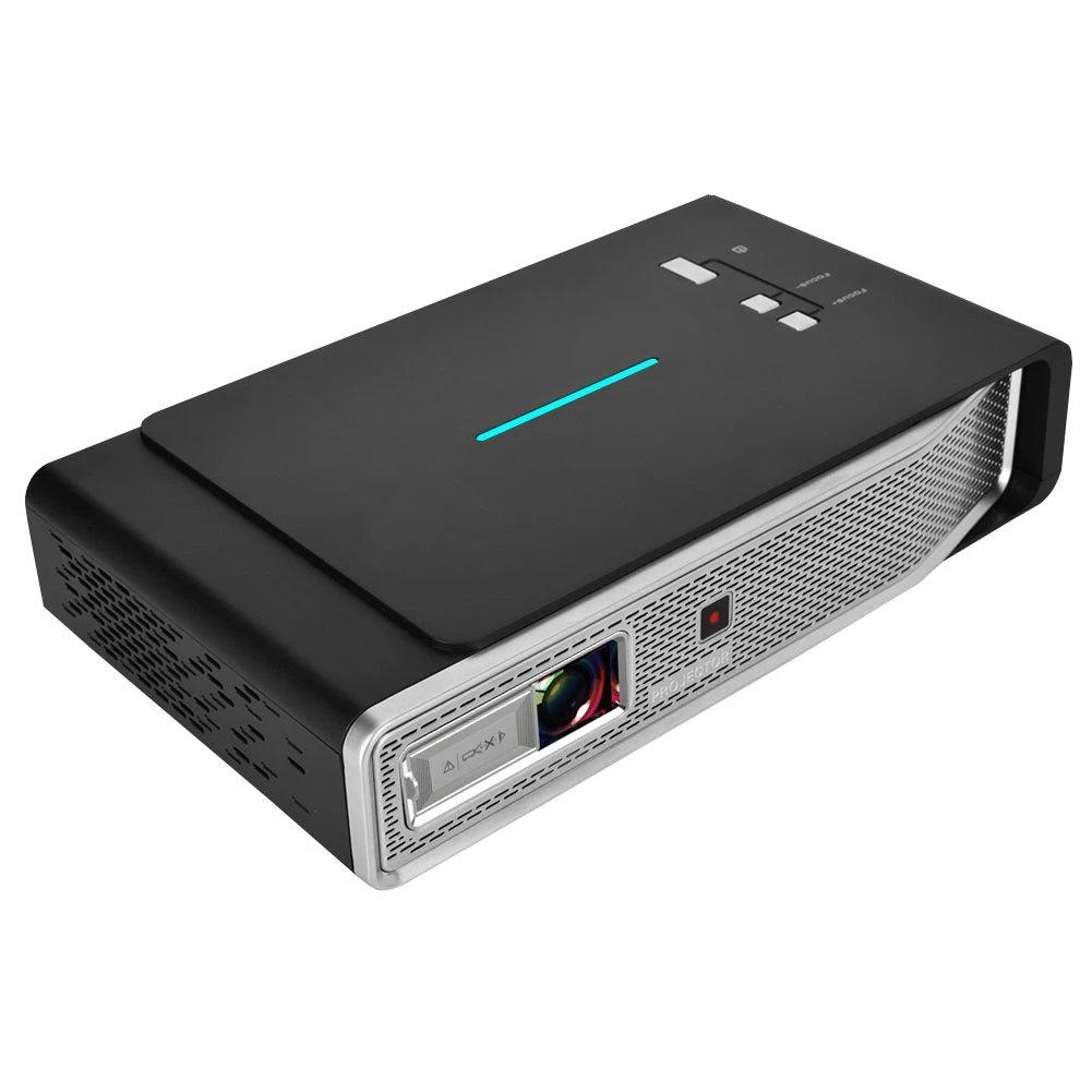 

Portable 3D Mini HD 1080P DLP Smart Projector Home Media Player HDMI USB Home Theater set box tv