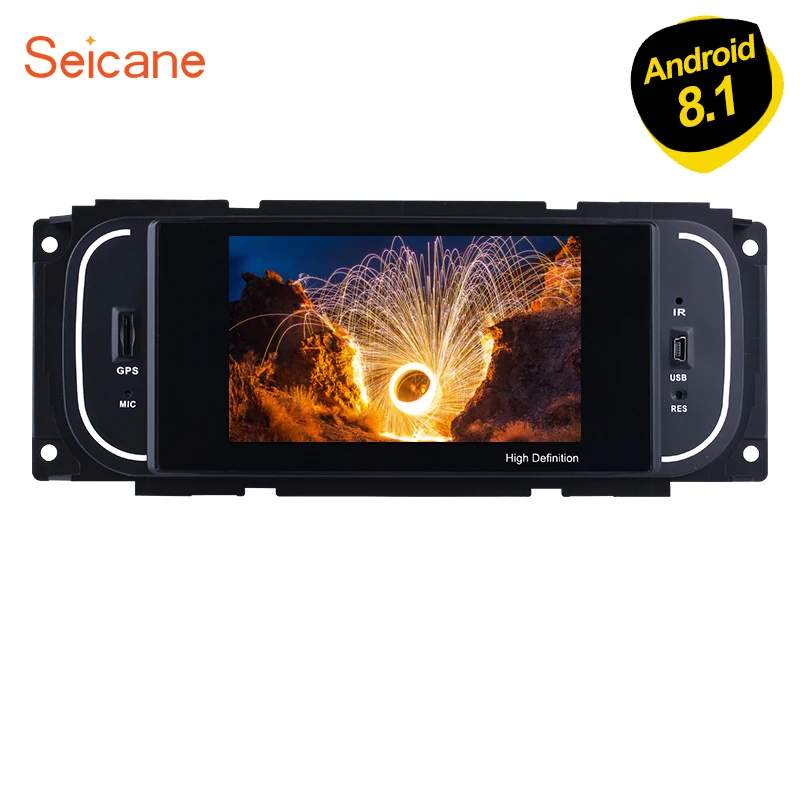 Автомагнитола Seicane 5 дюймов Android 8 1 стерео Navi GPS для 2001 2002 2003 2004 2005 2006 2007 Chrysler 300M PT