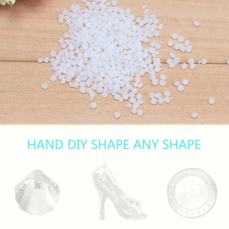 

50g 3mm DIY Material aka Polycaprolactone Polymorph Pellet BallDiameter Polymorph InstaMorph Thermoplastic Friendly Plastic