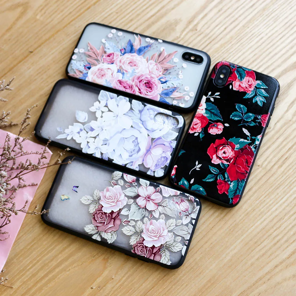 Мультфильм чехол для iPhone 7 8 X плюс 6 S XR XS Max Coque Роскошные 3D забавные милые Жесткий PC