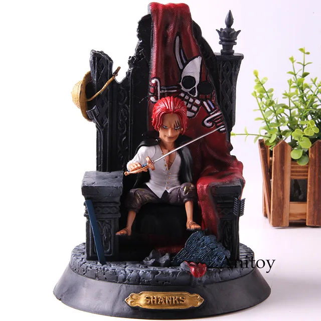 Best Price Red Hair Shanks One Piece Action Figure Collection Model Toys Gifts