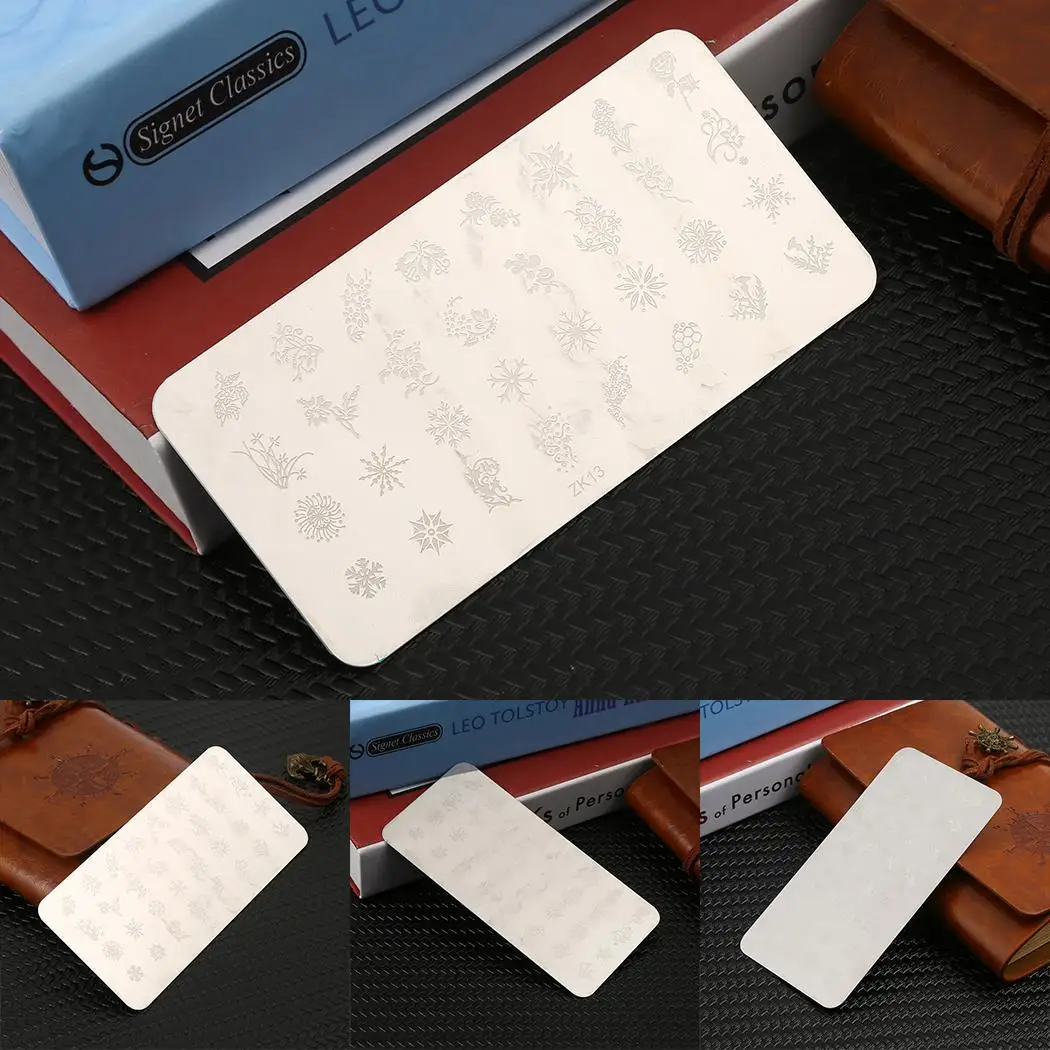 

Template Fashion Printing Nail As Nail Picture Stamps DIY Art Plates Square