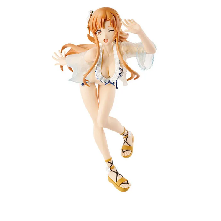 Sword Art Online Asuna Cartoon Figure Japan Anime Model Lovely Action Figures Collectible Model Kids ToysT244 Sword Art Online Asuna Cartoon Figure Japan Anime Model Lovely Action Figures Collectible Model Kids ToysT244