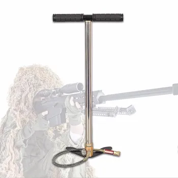 

300bar 30mpa 4500psi 3 Stage Mini High Pressure Compressor , Hand Operated Pcp Pump For Air Pump Rifles Paintball