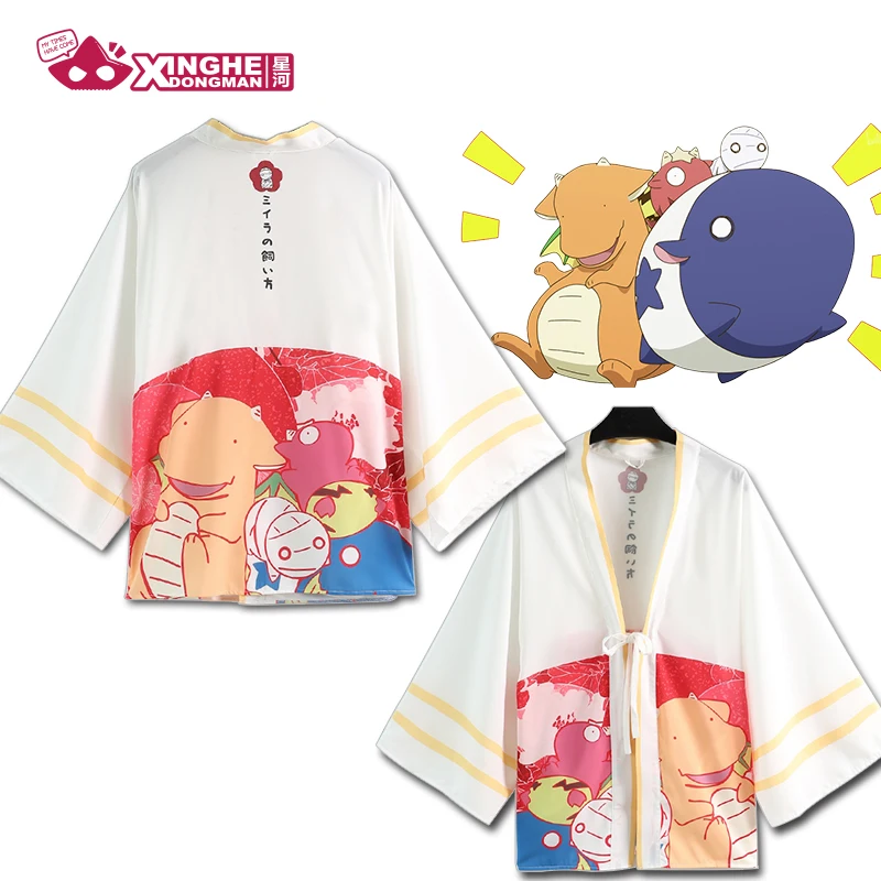 Milky Way японское аниме как держать мумию Harajuku Haori куртка кимоно с длинными рукавами