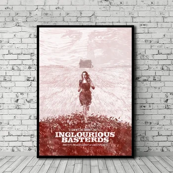 

Inglourious Basterds Movie Poster Canvas Print Wall Art Home Decor No Frame