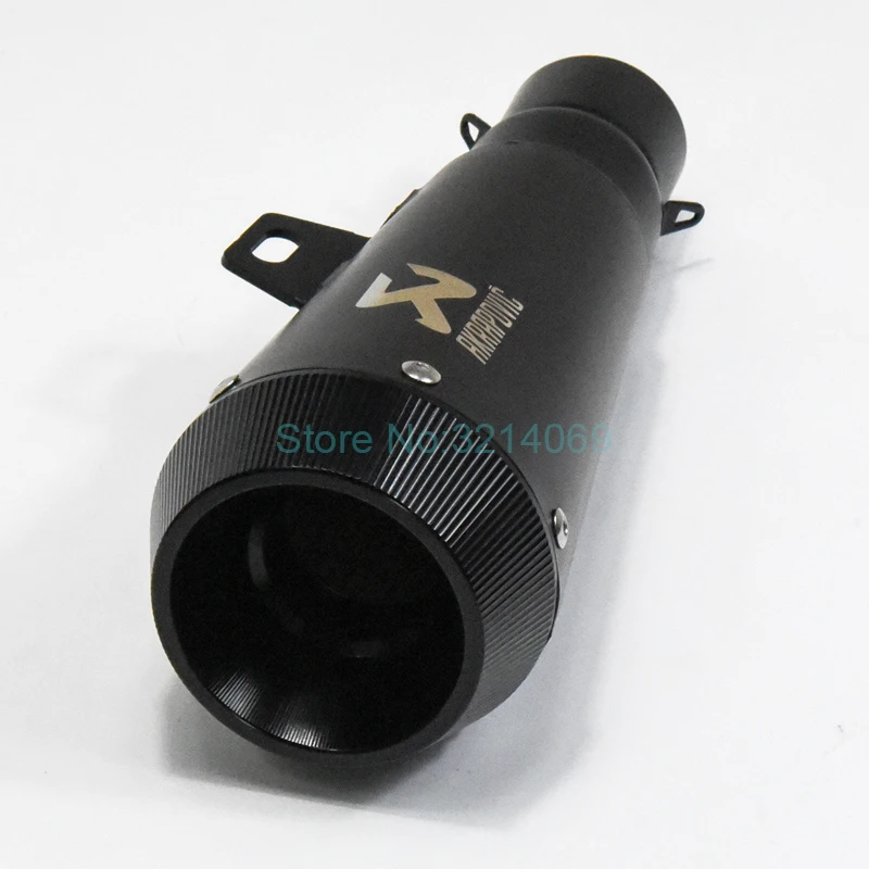 CRF 230 GSR 600 CB650F R3 GSXR750 CBR500RR ZX6R ER6N de Escape de la motocicleta tubo 51mm Universal Akrapovic escapar y lado izquierdo