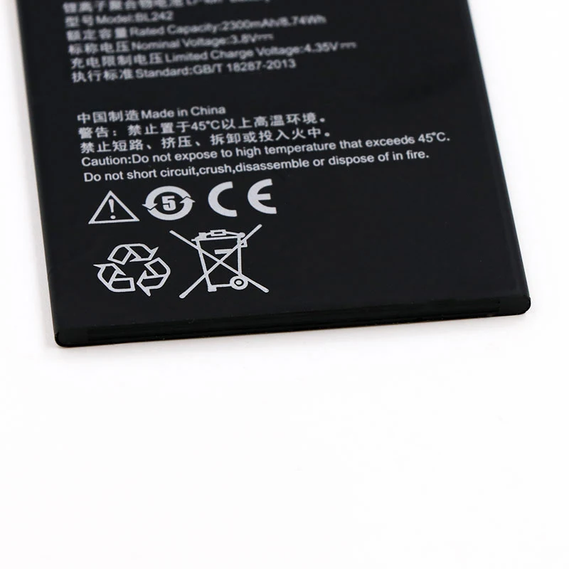 2 шт. BL 242 BL242 батарея для lenovo K3 K30 W T A6000 A3860 A3580 A3900 A6010 плюс мА/ч. аккумулятор