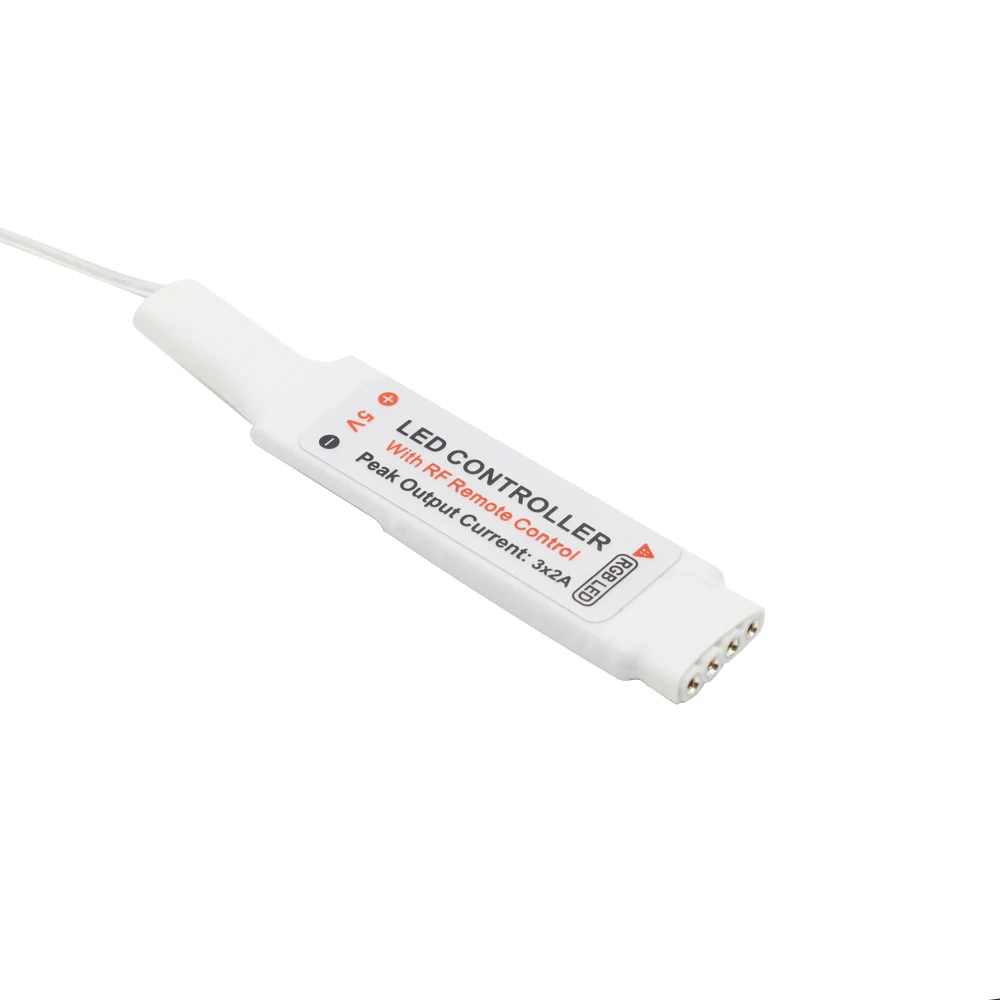 Светодиодная лента RGB 5 В водонепроницаемая SMD 5050 RF с дистанционным управлением