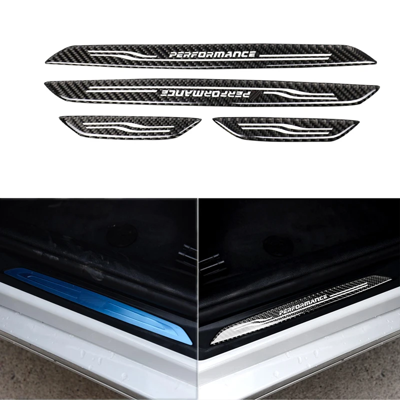 Car Stainless Steel Threshold Kick Plate for Volvo XC90 2018-2021 Welcome Pedal Guard Pedal Non-Slip Auto Accessories