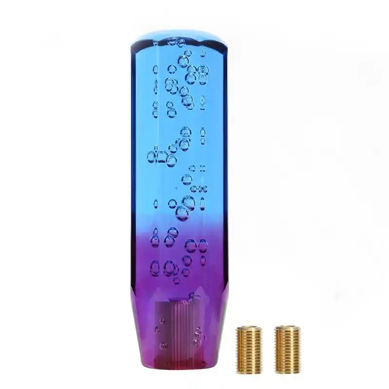 Gear Shift Knob Shifter Lever Head green brown Blue purple For Car Blue purple