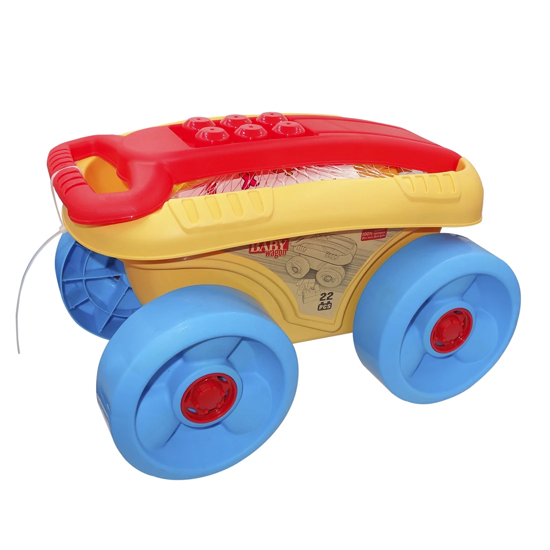 

22Pcs Outdoor Children Beach Toys Sand Wagon Toys Playset For Kids Kids Baby Beach Sand Toys Set (Parts Random Color)