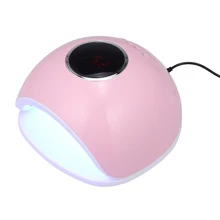 72 Вт Светодиодный УФ-лампа для ногтей гель сушилка для ногтей и гель для ногтей отверждения машина для дизайна ногтей инструмент для ногтей дополнительно US/EU Plug