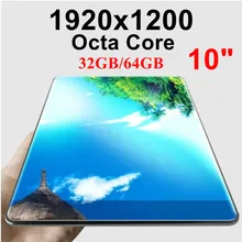KUHENGAO Android New 4G FDD LTE 10 inch IPS Octa Core Tablet Pc call phone mobile the android tablet pc 32/64GB 1920*1200 IPS
