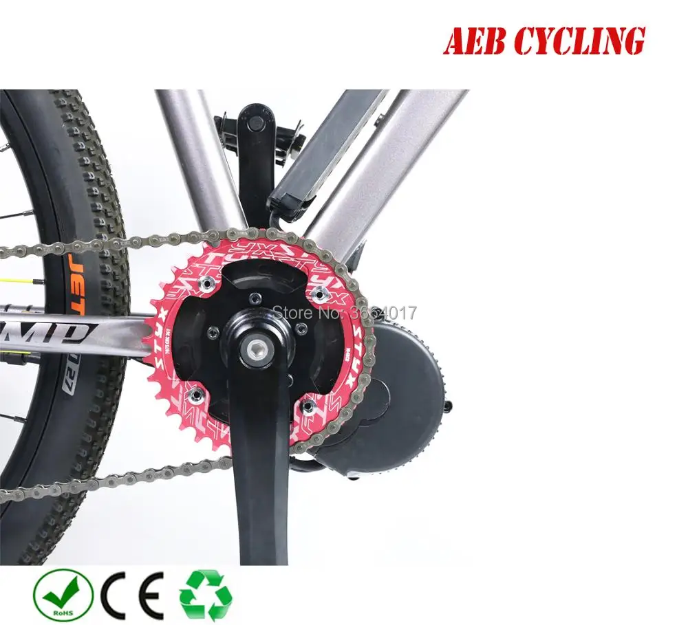Бесплатная доставка мотор Bafang E bike 8FUN BBSHD BBS02B 104BCD 130BCD звездное кольцо адаптер для