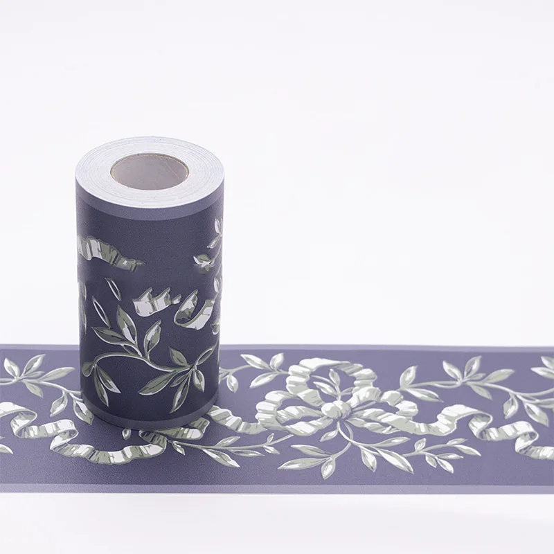 

Floral Self Adhesive Wall Paper Border Durable Decal Sticker Bedroom Home Decor