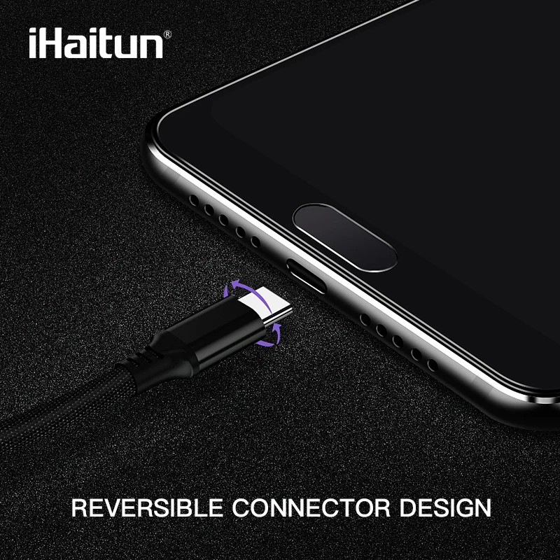 IHaitun 5A Тип C USB кабель для huawei Коврики 20 P20 Honor 10 Xiaomi Redmi Note 7 Pro кабель USB 3,1 Зарядное устройство провода шнура данных супер C