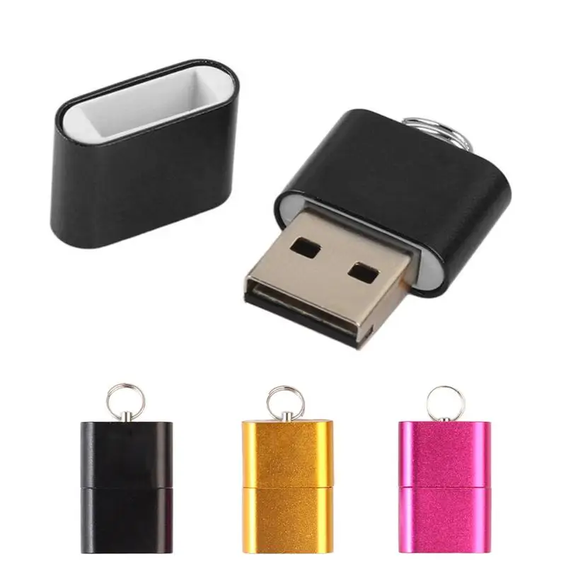 

Mini USB 2.0 Card Reader 480Mbps High Speed Micro SD TF T-Flash Memory Card Reader For Tablets Desktops PC Adapter