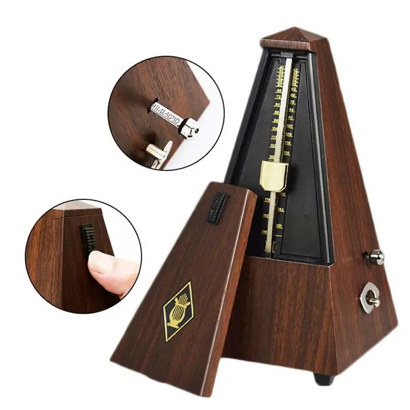 

New Musician Tool Leaner Instrument Tower Type Mechanical Metronome For Piano Guitar Violin Guzheng Tuner Tools Beginner
