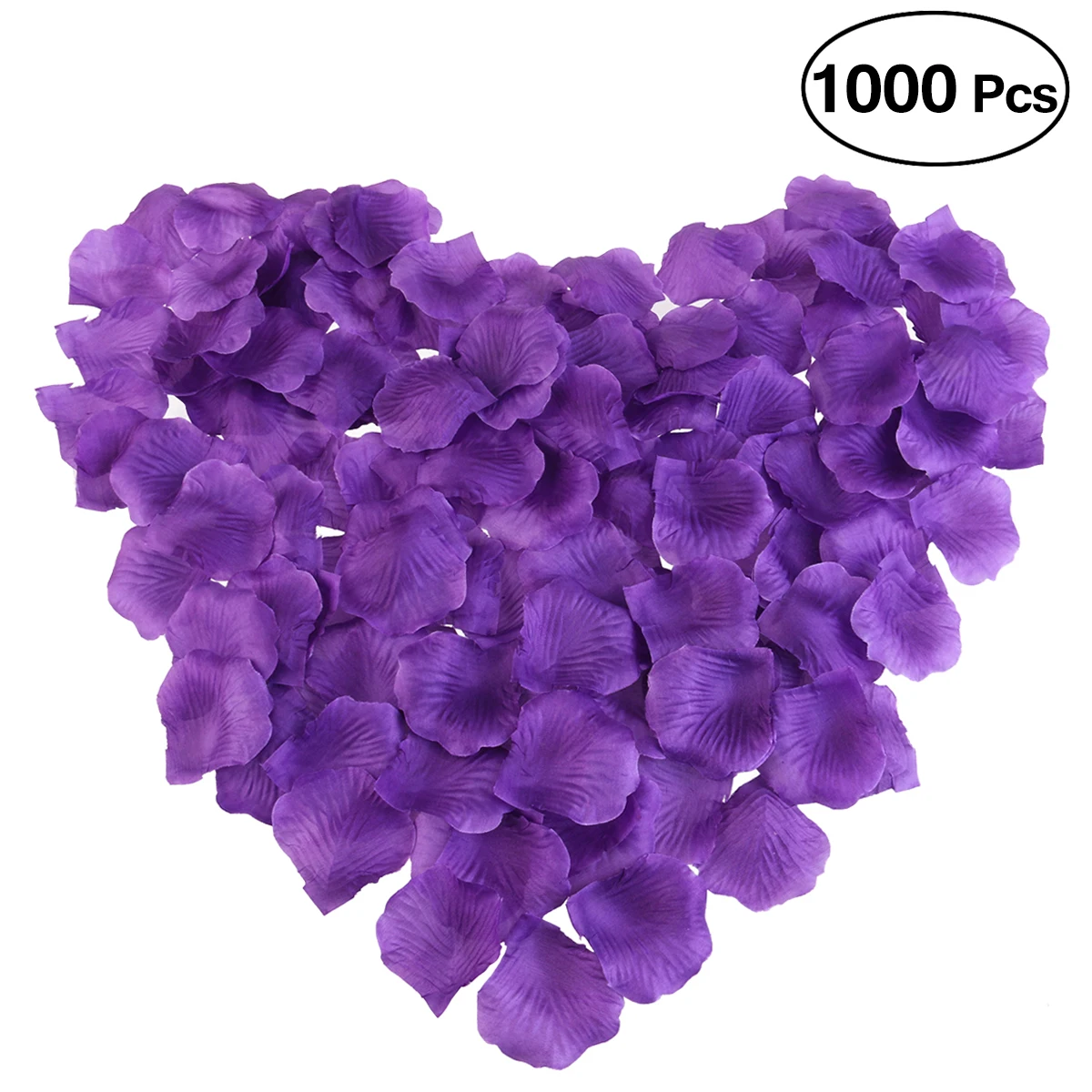 1000 шт шелковые лепестки роз украшения для свадебной вечеринки(фиолетовый