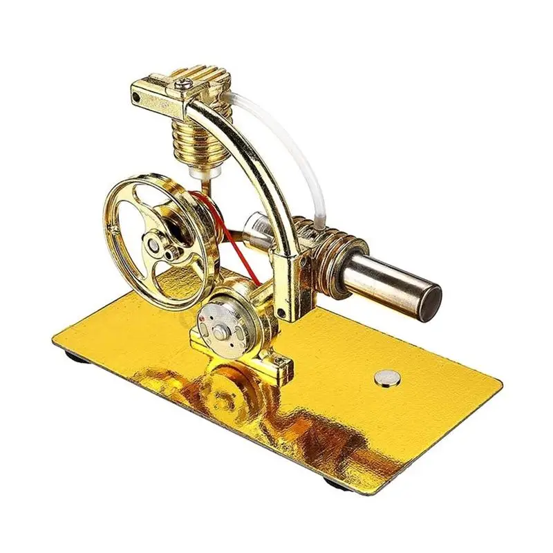 

Hot Air Stirling Engine Model Generator Motor Steam Power Educational DIY Toy