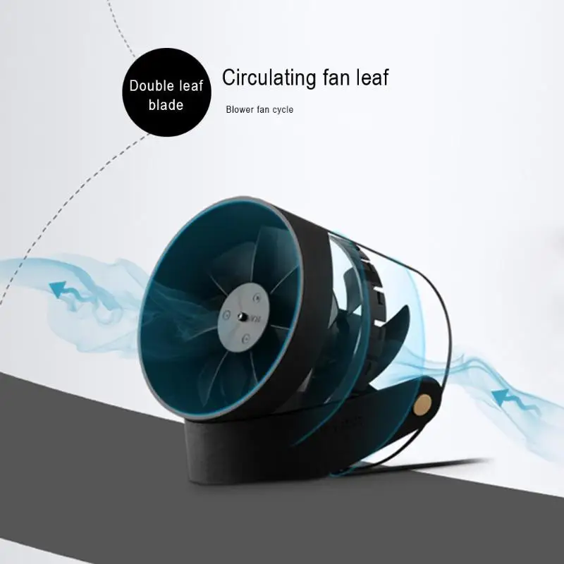 

Original Xiaomi VH Mini Fan Portable Ventiladors USB Mijia Fan Ultra Quiet Smart Touch Summer Cooler Double Leaf Desktop Fan