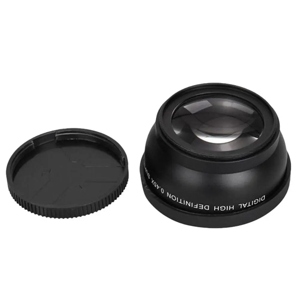 0.45x 58mm Wide Angle Macro Conversion Wide-Angle Lens for Nikon Canon Sony | Мобильные телефоны и аксессуары
