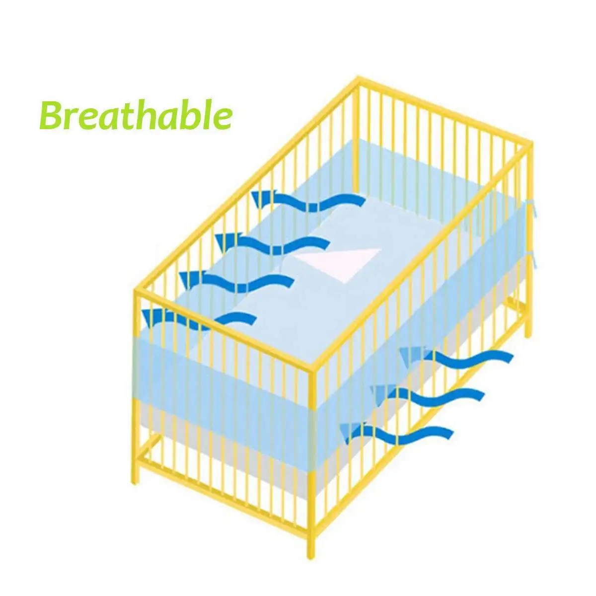 Baby Bedding Sets Baby Breathable Beddings Crib Bumper Infant Bed Around Cot Safety Fence Sheets Nursery Crib Protector Toddler Baby Bedding Sets Baby Breathable Beddings Crib Bumper Infant Bed Around Cot Safety Fence Sheets Nursery Crib Protector Toddler