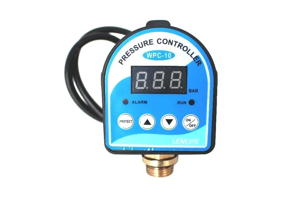 

English/Russian Digital Pressure Control Switch WPC-10,Digital Display WPC Water Pump Eletronic Pressure Controller