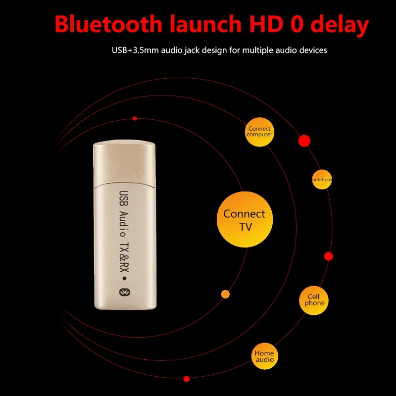 2018 Новый 2 в 1 USB Bluetooth приемник передатчик YPF04|Беспроводные адаптеры| |